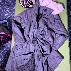 RUE 21 GREEN COAT JACKET FOR WINTER